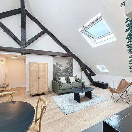Jungle - Appartement - Cathedrale 4 Min - Centre - Reims Lejlighed *